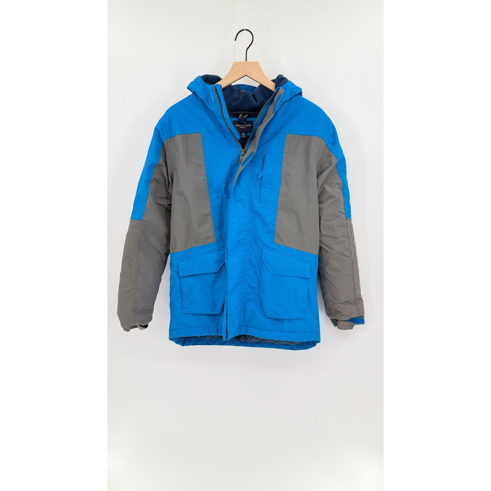Lands' End Boys XL Squall Jacket Winter Coat Waterproof Windproof Gorpcore